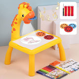 Projector Drawing Table – Yellow Deer Kids Art Station