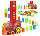 Automatic Domino Train Set for Kids