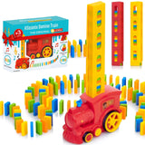 Automatic Domino Train Set for Kids