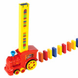 Automatic Domino Train Set for Kids