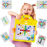 Cute Duck Magnetic Drawing Beads Board