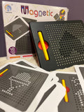 Drawing Magnetic Pad with 10 Pattern Cards For Kids