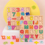 Alphabet Numbers Wooden Puzzles