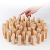 Jenga style Wooden Building Blocks Game for Kids